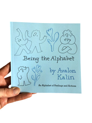 Image of Being the Alphabet front cover